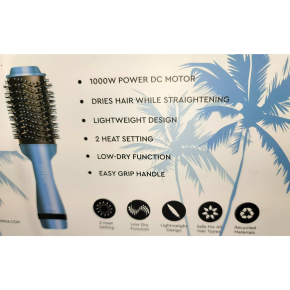 NIB Adagio Professional Blowout Brush - Ocean Blue - Picture 4 of 5